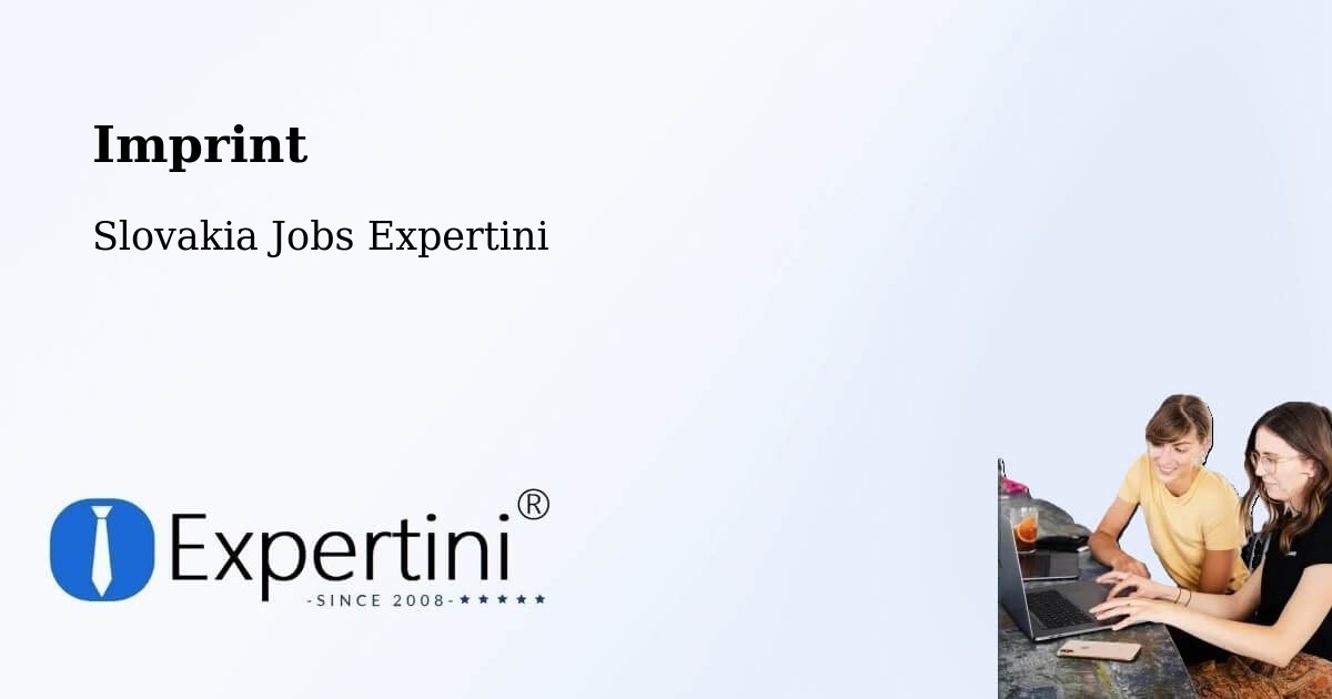 Imprint – Dolný Kubín - Slovakia Jobs Expertini