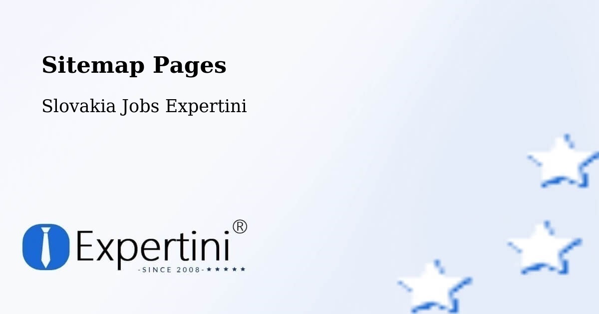 Sitemap Pages - Dolný Kubín - Slovakia Jobs Expertini